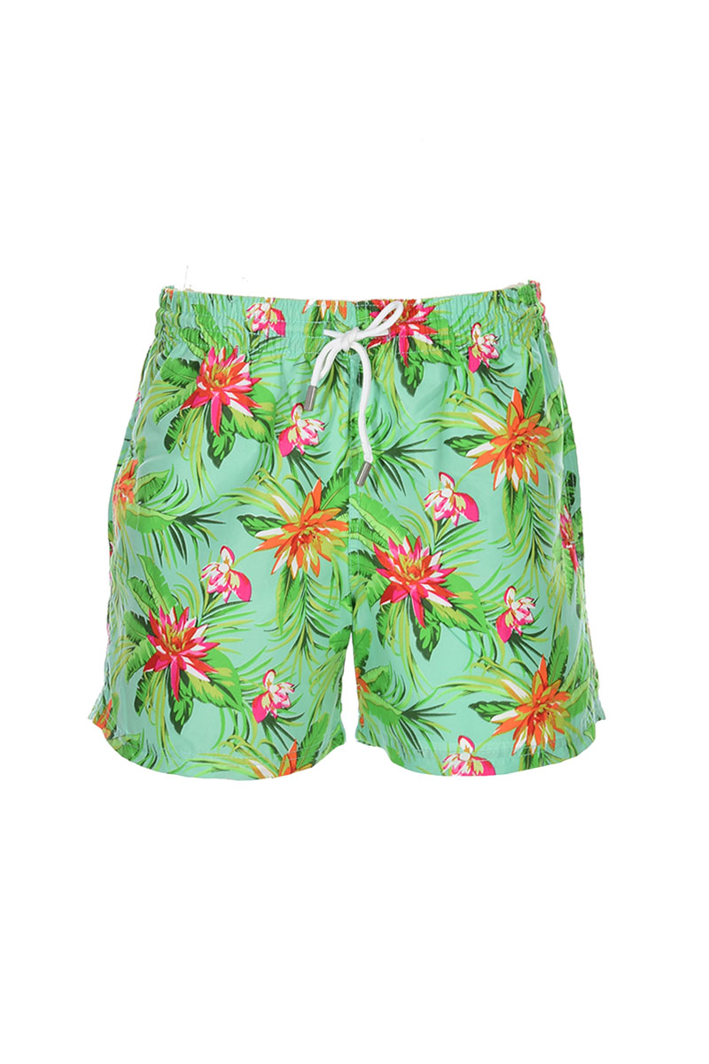 Men Swimwear Tropical Green – Venus Shop – Crete